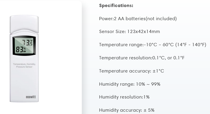 WH31-Specification